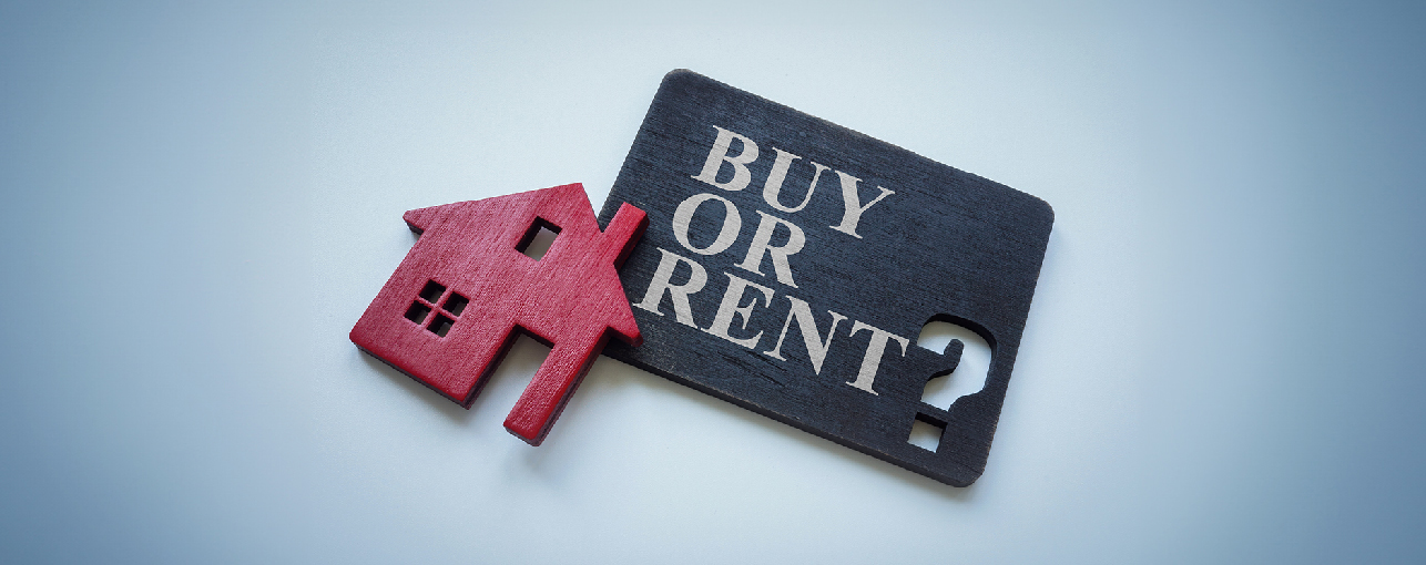 Buying vs renting home